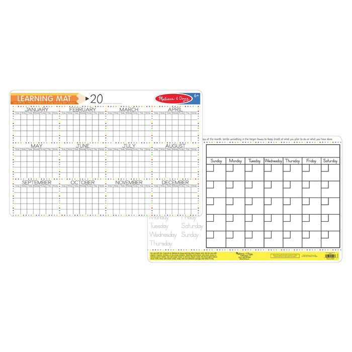 Calendar Learning Mat (Bundle of 6) - LX2001 - Homewares, Outdoor, Phone Accessories, Cases, Speakers, Headphones + More -