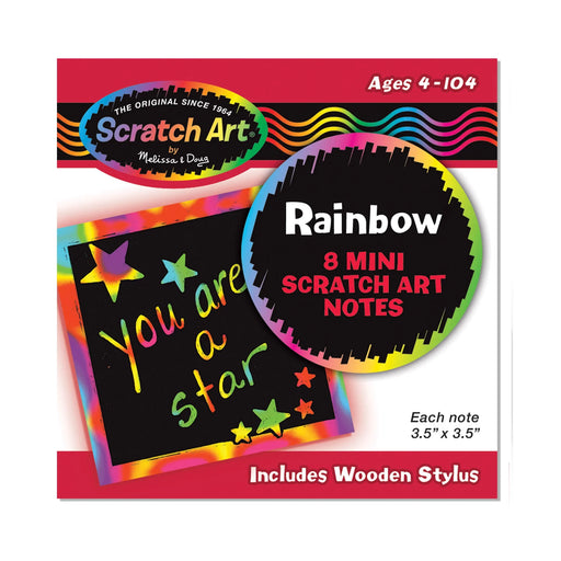Rainbow Mini Scratch Art Notes (in Display) - LX2001 - Homewares, Outdoor, Phone Accessories, Cases, Speakers, Headphones + More -
