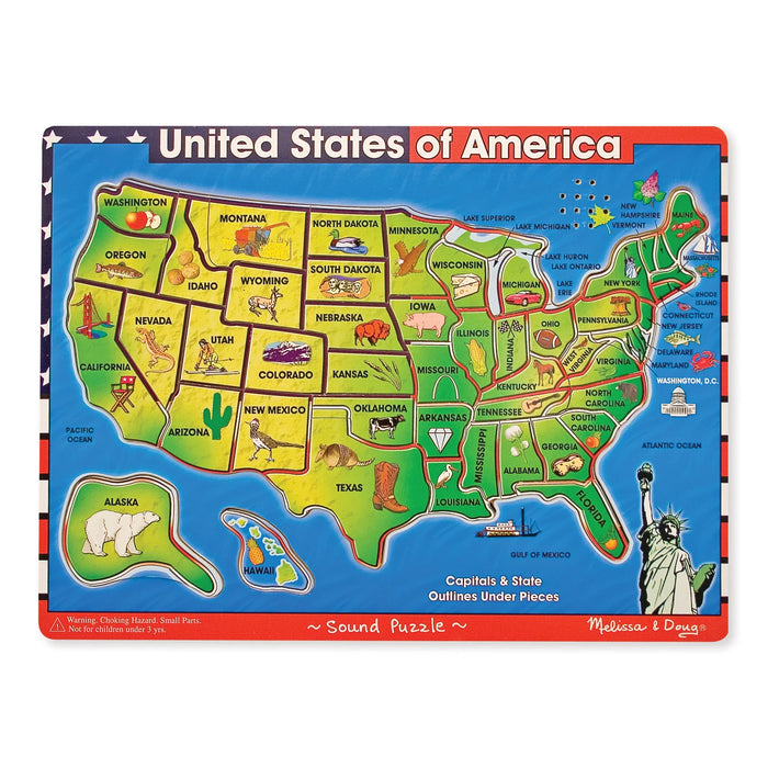 U.S.A. Sound Puzzle - LX2001 - Homewares, Outdoor, Phone Accessories, Cases, Speakers, Headphones + More -