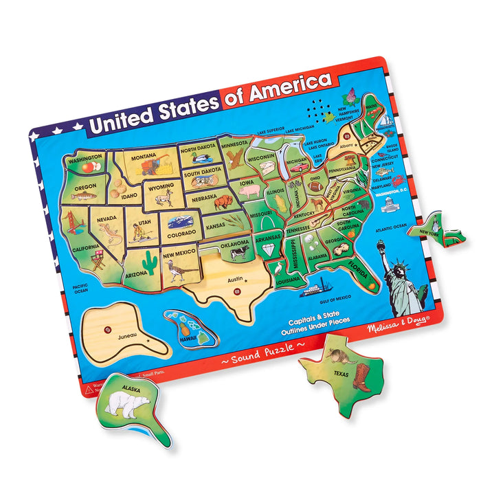 U.S.A. Sound Puzzle - LX2001 - Homewares, Outdoor, Phone Accessories, Cases, Speakers, Headphones + More -