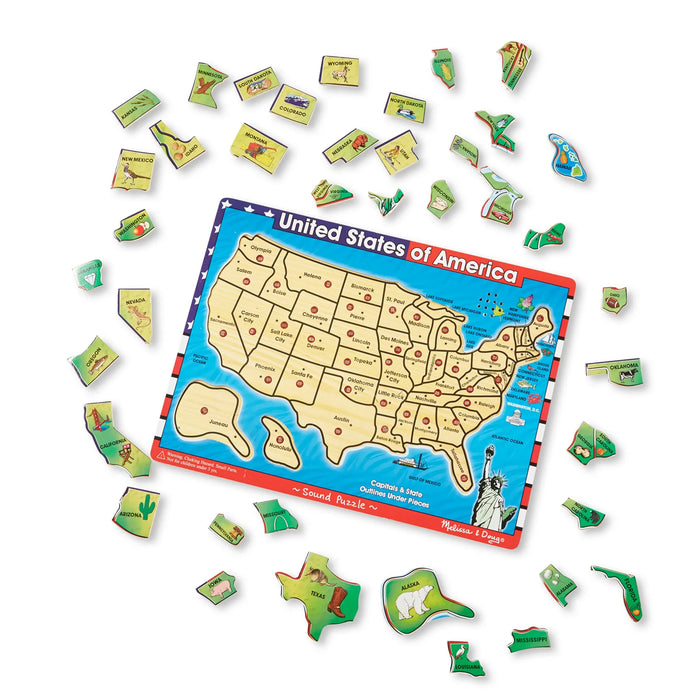 U.S.A. Sound Puzzle - LX2001 - Homewares, Outdoor, Phone Accessories, Cases, Speakers, Headphones + More -