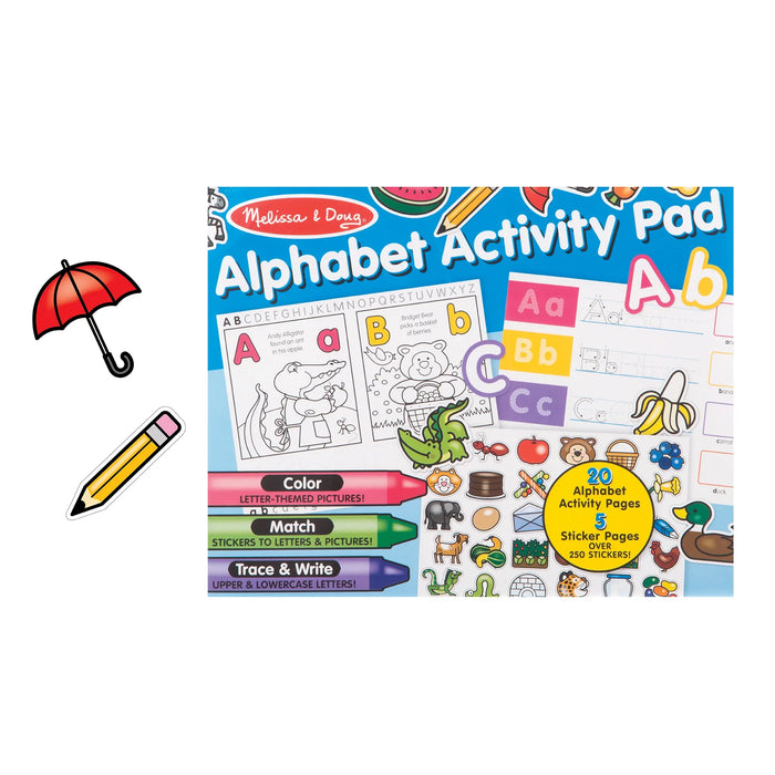 Alphabet Activity Pad - LX2001 - Homewares, Outdoor, Phone Accessories, Cases, Speakers, Headphones + More -