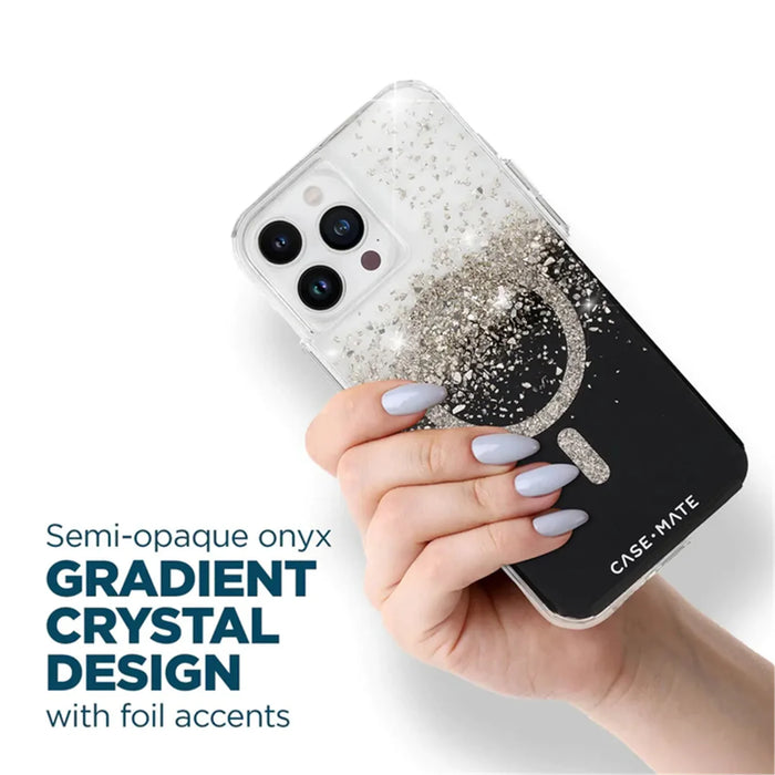 Casemate iPhone 14 Pro (6.1") MagSafe Case Anti-Microbial Karat Onyx - LX2001 - Homewares, Outdoor, Phone Accessories, Cases, Speakers, Headphones + More -