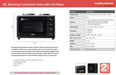 Morphy Richards Benchtop Convection Oven w/ Hot Plates - LX2001 - Homewares, Outdoor, Phone Accessories, Cases, Speakers, Headphones + More -
