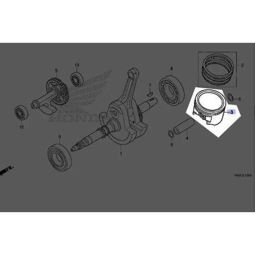 Piston Kit Oem Fitment Honda Oversize 0.25 Sxs700 Trx680 Muv700 - LX2001 - Homewares, Outdoor, Phone Accessories, Cases, Speakers, Headphones + More -