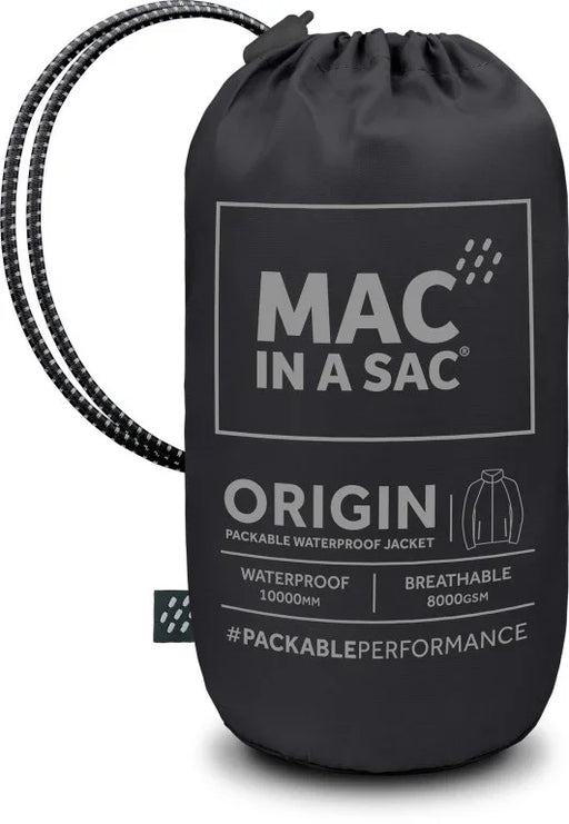 Mac in a Sac Origin 2 Packable Jacket - Black #L Large - LX2001 - Homewares, Outdoor, Phone Accessories, Cases, Speakers, Headphones + More -