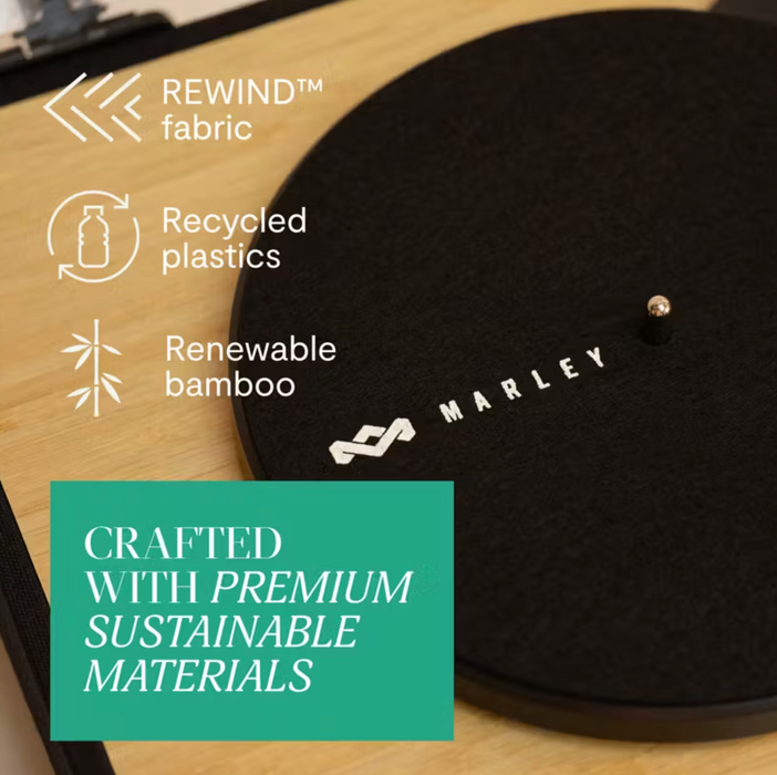 Marley Fully Automatic Belt Driven Turntable - Wood Revolution