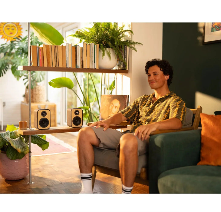 Marley Uplift Bookshelf Wireless Bluetooth Speakers - LX2001 - Homewares, Outdoor, Phone Accessories, Cases, Speakers, Headphones + More -