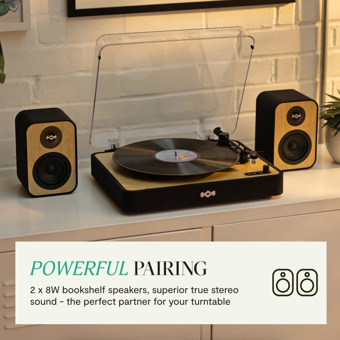 Marley Uplift Bookshelf Wireless Bluetooth Speakers - LX2001 - Homewares, Outdoor, Phone Accessories, Cases, Speakers, Headphones + More -