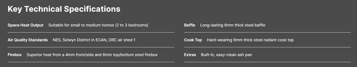 Masport Akaroa Fireplace Freestanding radiant wood fire with Ash Pan - LX2001 - Homewares, Outdoor, Phone Accessories, Cases, Speakers, Headphones + More -