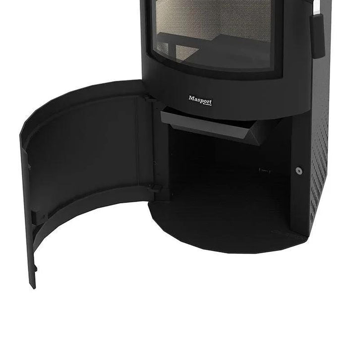 Masport Akaroa Fireplace Freestanding radiant wood fire with Ash Pan - LX2001 - Homewares, Outdoor, Phone Accessories, Cases, Speakers, Headphones + More -