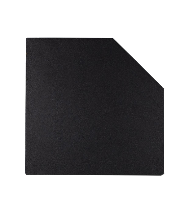 Masport Hearth Floor Protector 1010 x 1010mm Black Powder Coat 998902