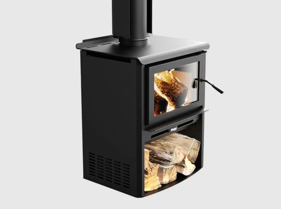 Masport Kaituna Fireplace Freestanding Ultra-Low Emissions Wood Fire Stacker - LX2001 - Homewares, Outdoor, Phone Accessories, Cases, Speakers, Headphones + More -