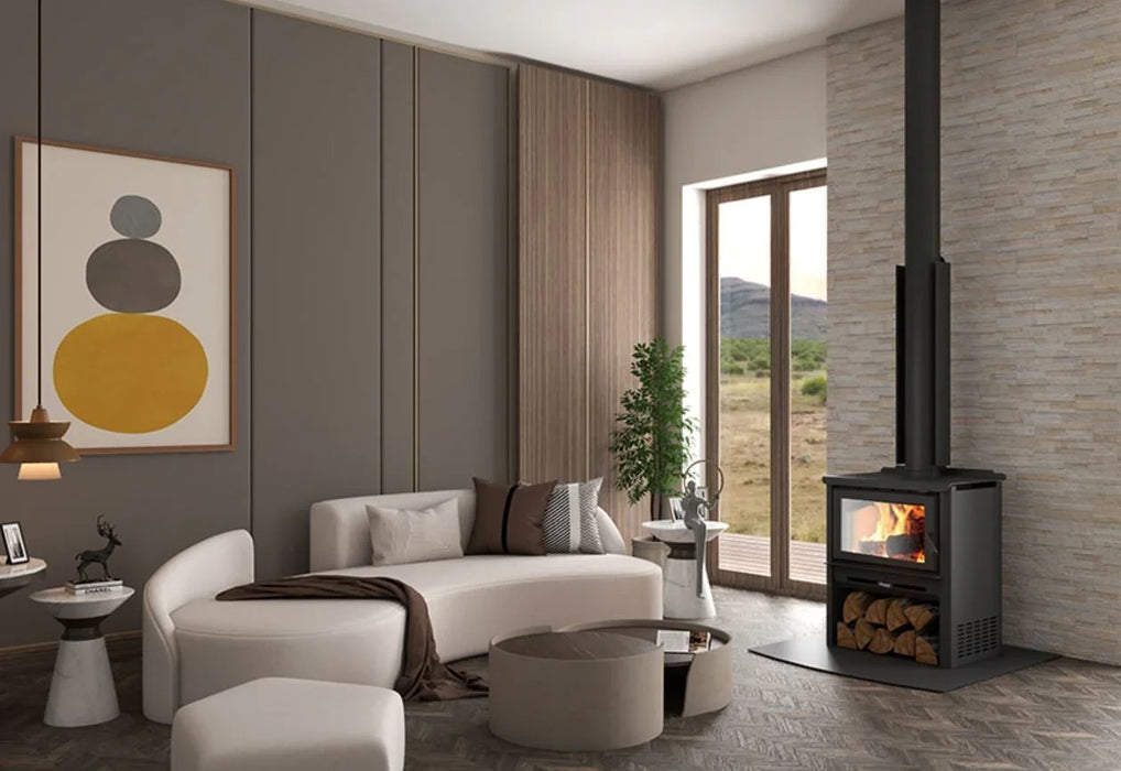 Masport Kaituna RURAL Fireplace Freestanding Wood Fire Wood Stacker - LX2001 - Homewares, Outdoor, Phone Accessories, Cases, Speakers, Headphones + More -