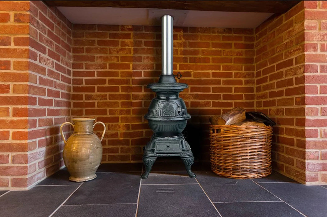 Masport Pittsburgh MK II Potbelly Stove Fireplace - LX2001 - Homewares, Outdoor, Phone Accessories, Cases, Speakers, Headphones + More -