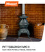 Masport Pittsburgh MK II Potbelly Stove Fireplace - LX2001 - Homewares, Outdoor, Phone Accessories, Cases, Speakers, Headphones + More -