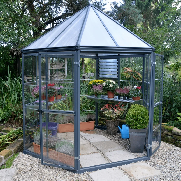 Maze 8' Oasis Hex Greenhouse