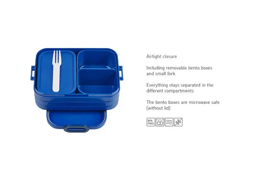 Mepal Bento Box Midi Vivid Blue - LX2001 - Homewares, Outdoor, Phone Accessories, Cases, Speakers, Headphones + More -