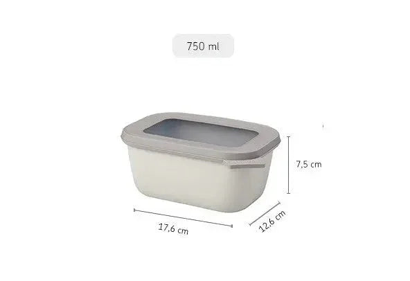 Mepal Cirqula Rectangle 750ml Nordic White - LX2001 - Homewares, Outdoor, Phone Accessories, Cases, Speakers, Headphones + More -
