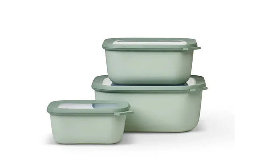 Mepal Cirqula Rectangle Large Set 3-Piece Nordic Sage - LX2001 - Homewares, Outdoor, Phone Accessories, Cases, Speakers, Headphones + More -