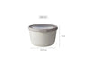 Mepal Cirqula Round 1000ml Nordic White - LX2001 - Homewares, Outdoor, Phone Accessories, Cases, Speakers, Headphones + More -