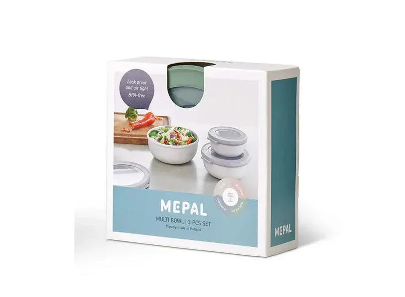 Mepal Cirqula Round Small Set 3 Piece Nordic Sage - LX2001 - Homewares, Outdoor, Phone Accessories, Cases, Speakers, Headphones + More -