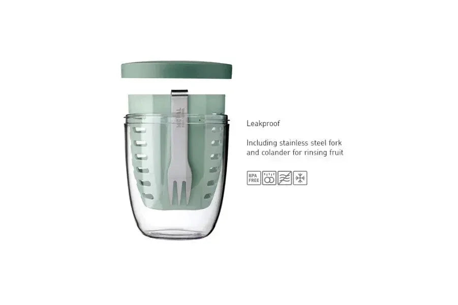 Mepal Fruit & Veggie Ellipse Nordic Sage - LX2001 - Homewares, Outdoor, Phone Accessories, Cases, Speakers, Headphones + More -