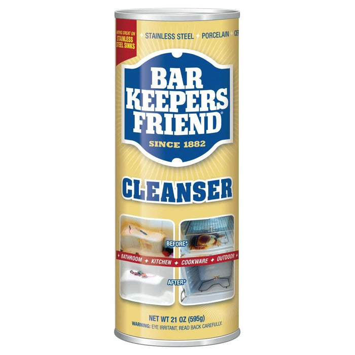 Bar Keepers Friend Cleanser Powder 595g - LX2001 - Homewares, Outdoor, Phone Accessories, Cases, Speakers, Headphones + More -