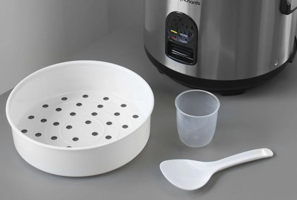 Morphy Richards 10 Cup Rice Cooker Stainless Steel - LX2001 - Homewares, Outdoor, Phone Accessories, Cases, Speakers, Headphones + More -