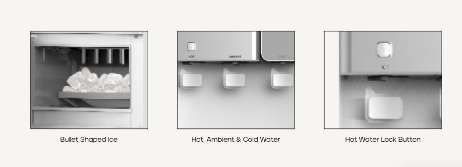 Morphy Richards 13kg Ice Maker & Water Bottle Dispenser