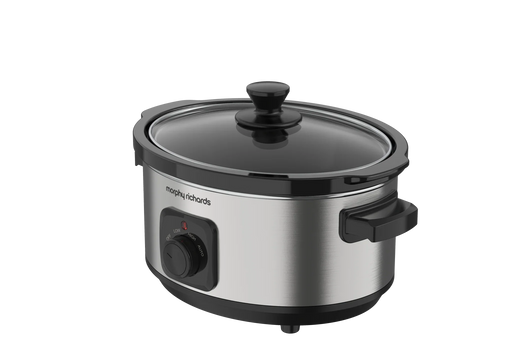 Morphy Richards 3.5L Slow Cooker - Stainless Steel - LX2001 - Homewares, Outdoor, Phone Accessories, Cases, Speakers, Headphones + More -