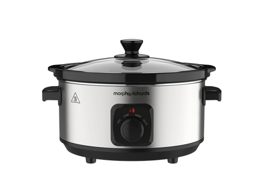 Morphy Richards 3.5L Slow Cooker - Stainless Steel - LX2001 - Homewares, Outdoor, Phone Accessories, Cases, Speakers, Headphones + More -