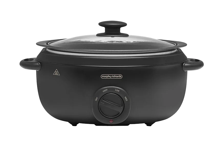 Morphy Richards 6.5L 'Sear and Stew' Slow Cooker - Black - LX2001 - Homewares, Outdoor, Phone Accessories, Cases, Speakers, Headphones + More -