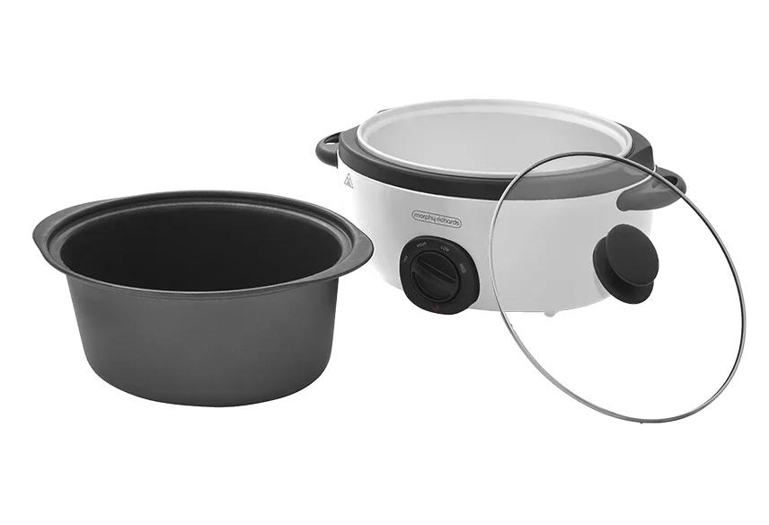 Morphy Richards 6.5L 'Sear and Stew' Slow Cooker - White - LX2001 - Homewares, Outdoor, Phone Accessories, Cases, Speakers, Headphones + More -