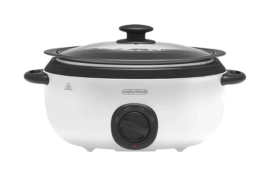 Morphy Richards 6.5L 'Sear and Stew' Slow Cooker - White - LX2001 - Homewares, Outdoor, Phone Accessories, Cases, Speakers, Headphones + More -