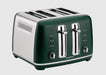 Morphy Richards Ascend Chrome 4-Slice Toaster - Racing Green - LX2001 - Homewares, Outdoor, Phone Accessories, Cases, Speakers, Headphones + More -