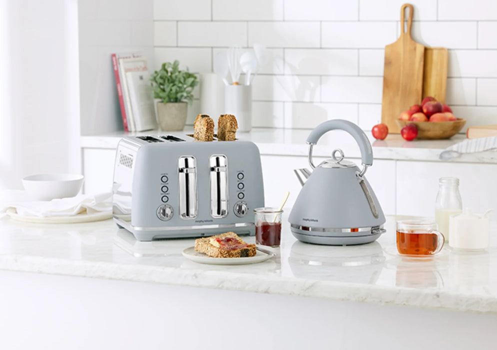 Morphy Richards Ascend Chrome 4-Slice Toaster - Upward Blue - LX2001 - Homewares, Outdoor, Phone Accessories, Cases, Speakers, Headphones + More -