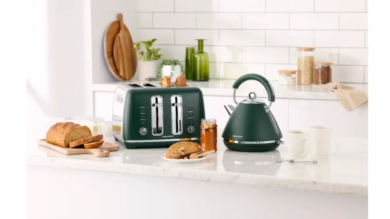 Morphy Richards Ascend Chrome Kettle - Racing Green - LX2001 - Homewares, Outdoor, Phone Accessories, Cases, Speakers, Headphones + More -