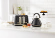 Morphy Richards Ascend Soft Gold 4-Slice Toaster - Satin Black MRSGT4B - LX2001 - Homewares, Outdoor, Phone Accessories, Cases, Speakers, Headphones + More -