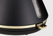 Morphy Richards Ascend Soft Gold Traditional Pyramid Kettle - Black MRSGK15B - LX2001 - Homewares, Outdoor, Phone Accessories, Cases, Speakers, Headphones + More -