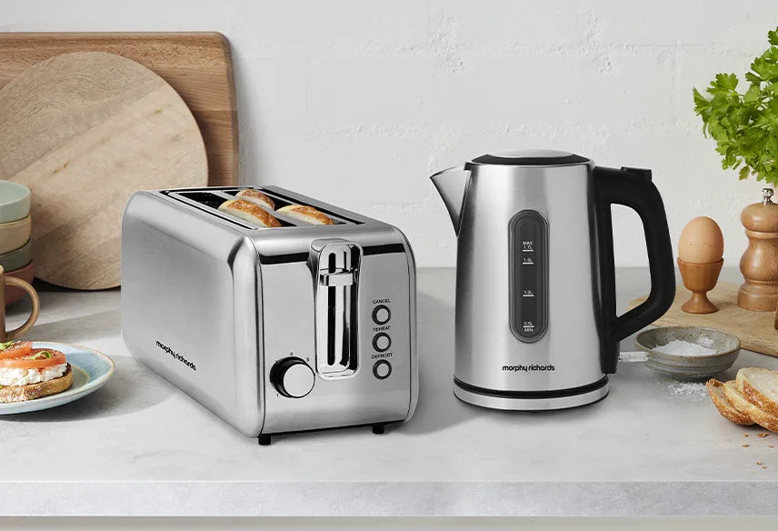 Morphy Richards Equip 1.7L Jug Kettle Stainless Steel MREK17SS - LX2001 - Homewares, Outdoor, Phone Accessories, Cases, Speakers, Headphones + More -