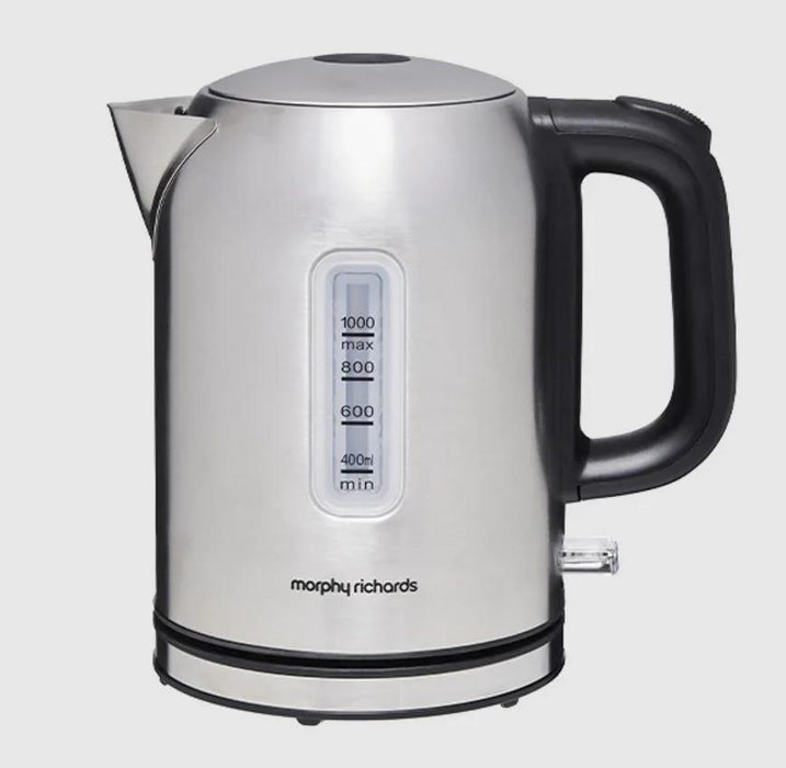 Morphy Richards Equip 1L Jug Kettle Stainless Steel MREK1SS - LX2001 - Homewares, Outdoor, Phone Accessories, Cases, Speakers, Headphones + More -