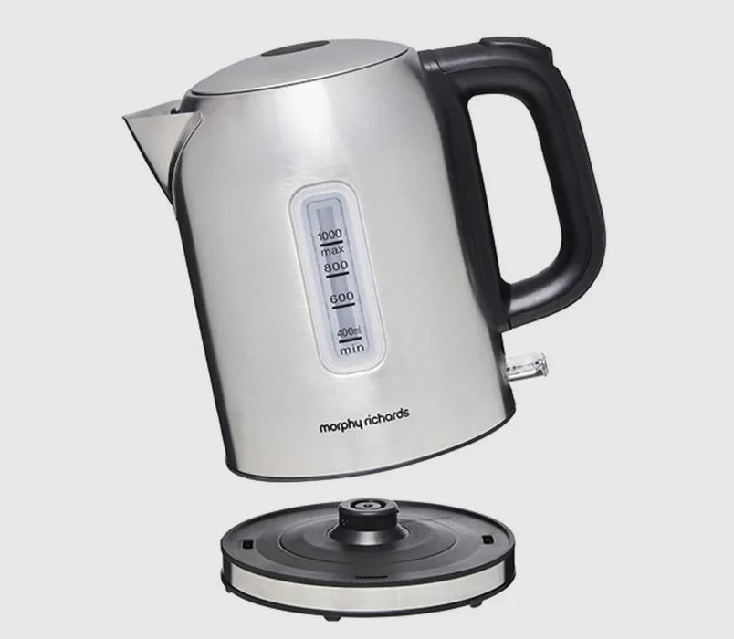 Morphy Richards Equip 1L Jug Kettle Stainless Steel MREK1SS - LX2001 - Homewares, Outdoor, Phone Accessories, Cases, Speakers, Headphones + More -