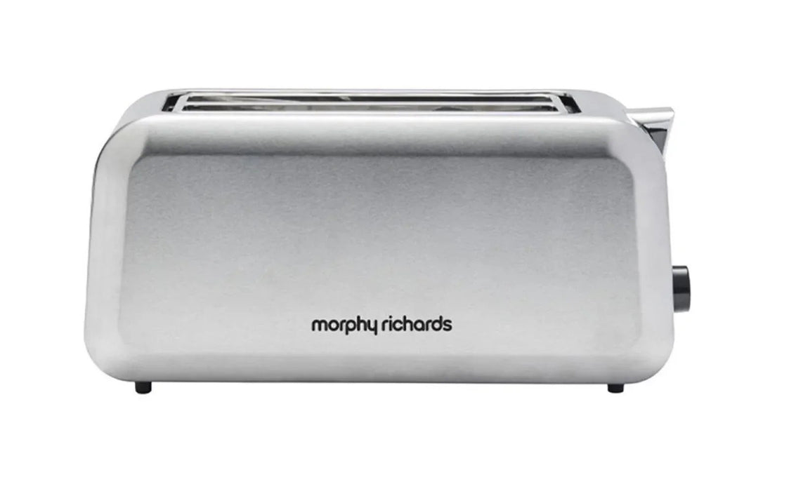 Morphy Richards Equip 4-Slice Long Slot Toaster - Stainless Steel - LX2001 - Homewares, Outdoor, Phone Accessories, Cases, Speakers, Headphones + More -