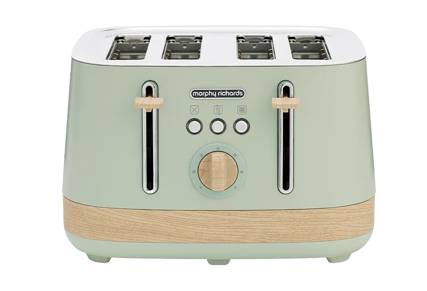 Morphy Richards Essence Scandi 4-Slice Toaster - Eucalyptus - LX2001 - Homewares, Outdoor, Phone Accessories, Cases, Speakers, Headphones + More -