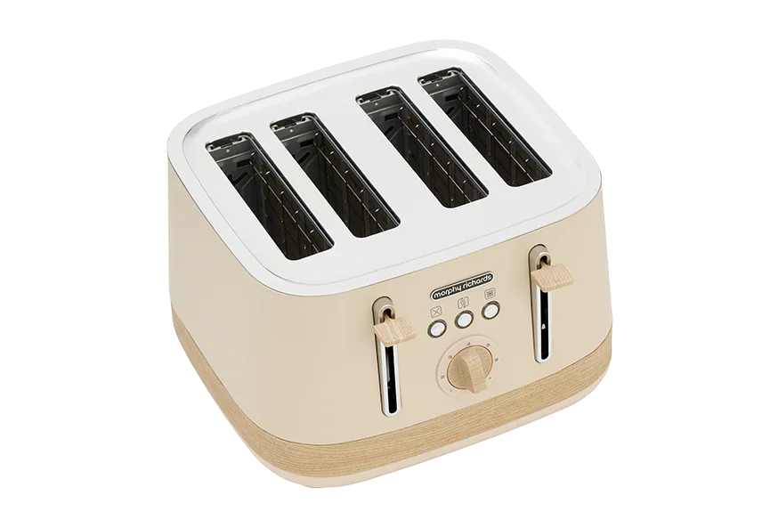 Morphy Richards Essence Scandi 4-Slice Toaster - Tapioca - LX2001 - Homewares, Outdoor, Phone Accessories, Cases, Speakers, Headphones + More -
