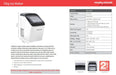 Morphy Richards Ice Maker - White - LX2001 - Homewares, Outdoor, Phone Accessories, Cases, Speakers, Headphones + More -