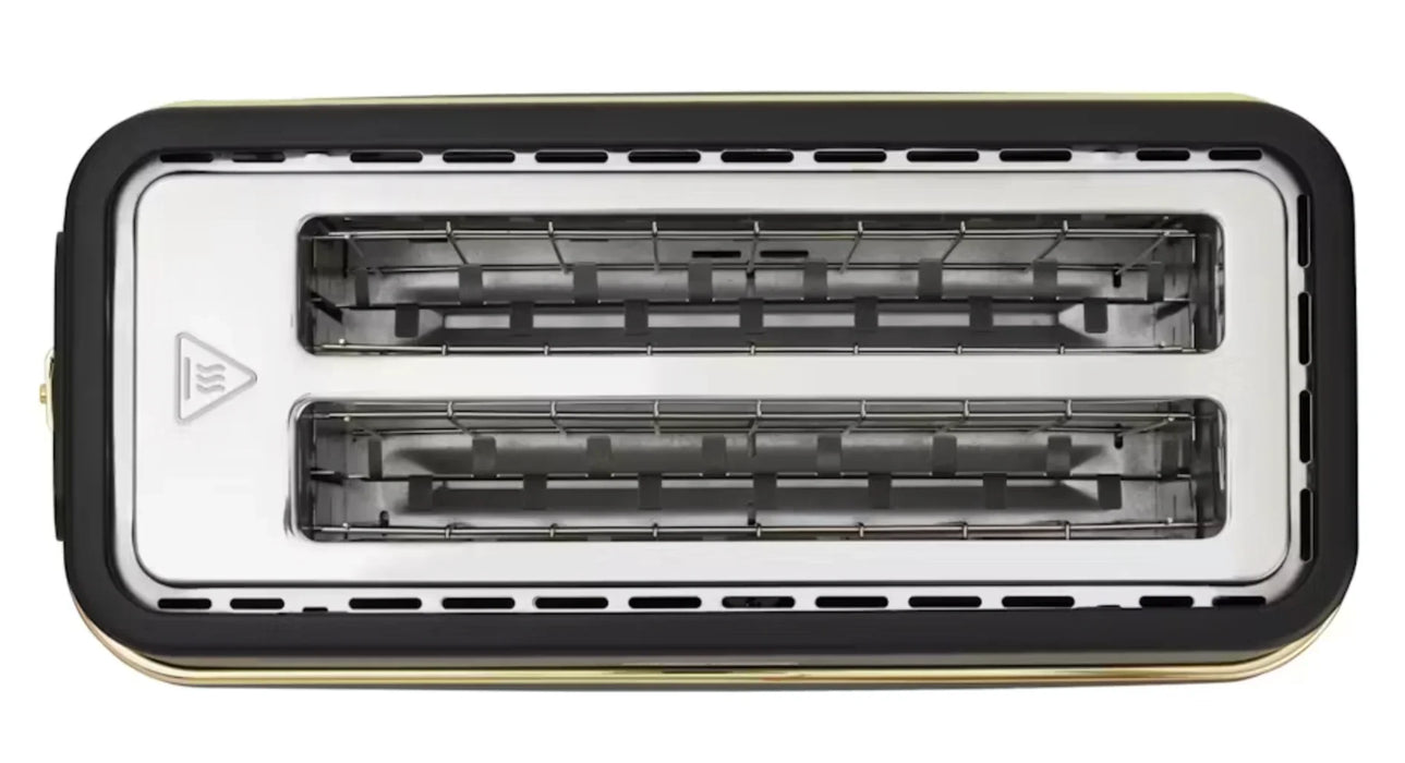 Morphy Richards Signature Soft Gold 4 Slice Long Slot Toaster - Matte Black - LX2001 - Homewares, Outdoor, Phone Accessories, Cases, Speakers, Headphones + More -