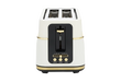 Morphy Richards Signature Soft Gold 4 Slice Long Slot Toaster - Matte White - LX2001 - Homewares, Outdoor, Phone Accessories, Cases, Speakers, Headphones + More -