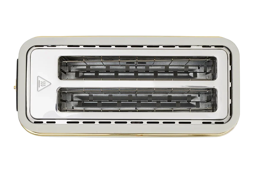 Morphy Richards Signature Soft Gold 4 Slice Long Slot Toaster - Matte White - LX2001 - Homewares, Outdoor, Phone Accessories, Cases, Speakers, Headphones + More -